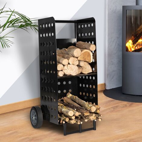 Dispositif facilitant le gerbage du bois Support pour le bois de chauffage Connecteurs Fire Pit Chimney, Firewood Storage Outdoor, Range Buche, Wood Splitter, Firewood Rack, Firewood Storage, Diy Fire Pit, Contemporary Furniture Design, Wood Storage