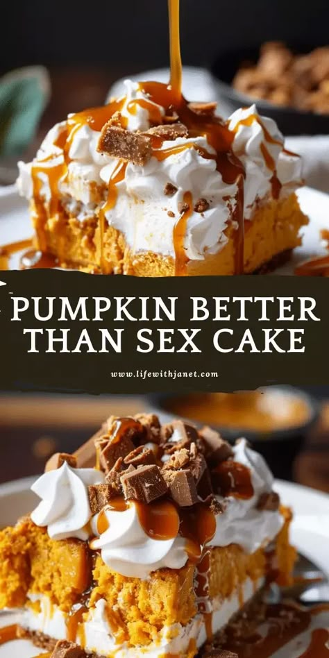 Fall And Winter Desserts, Pumpkin Cheesecake Dump Cake, Easy Desserts For Potluck, Quick And Easy Pumpkin Dessert, Fall Flavors Desserts, Sweet And Condensed Milk Recipes, Sweet Condensed Milk Desserts, Potluck Sweets, Pumpkin Desserts Easy