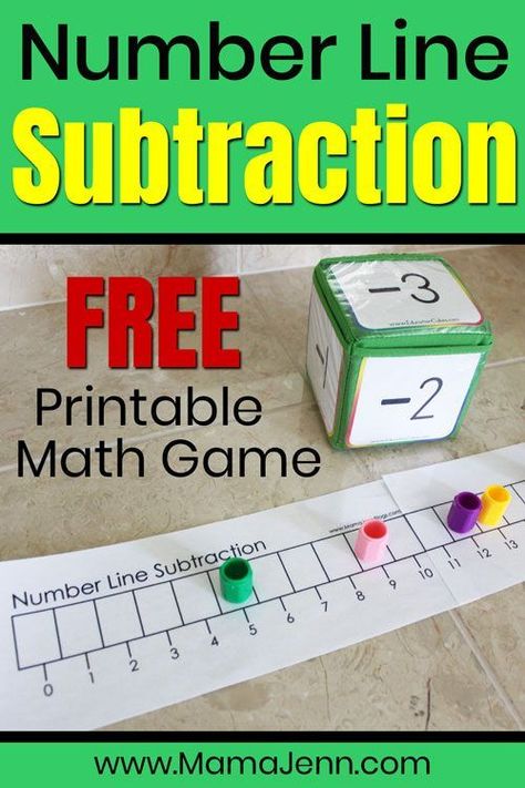 Using A Number Line To Add And Subtract, Fun Subtraction Games, First Grade Math Activities Hands On, Addition And Subtraction Games Kindergarten, Number Line Activities For Kindergarten, Math Games Kindergarten Free, Subtraction Activities Grade 1, Subtraction Eyfs, Free Subtraction Games