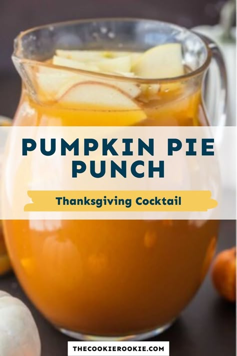 Pumpkin Beverages Alcohol, Fall Drink Punch, Harvest Drinks Alcohol, Pumpkin Pie Drinks Alcohol, Pumpkin Punch Recipe, Punch Without Soda, Pumpkin Alcohol Drinks, Pumpkin Drinks Alcoholic, Thanksgiving Punch With Alcohol