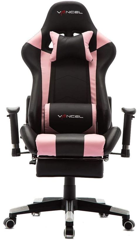 Penyimpanan Makeup, Gamer Chair, Racing Chair, Chaise Gaming, Gamer Setup, Video Game Room Design, Pink Office, Fotografi Vintage, Computer Gaming