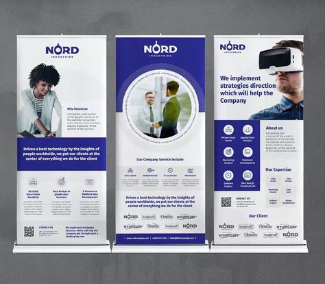 Standee Banner Design, Promotional Banner Design, Standee Design Creative, Roll Banner Design, Banner Stand Design, Expo Poster, Standing Banner, Event Poster Design Inspiration, Pull Up Banner Design