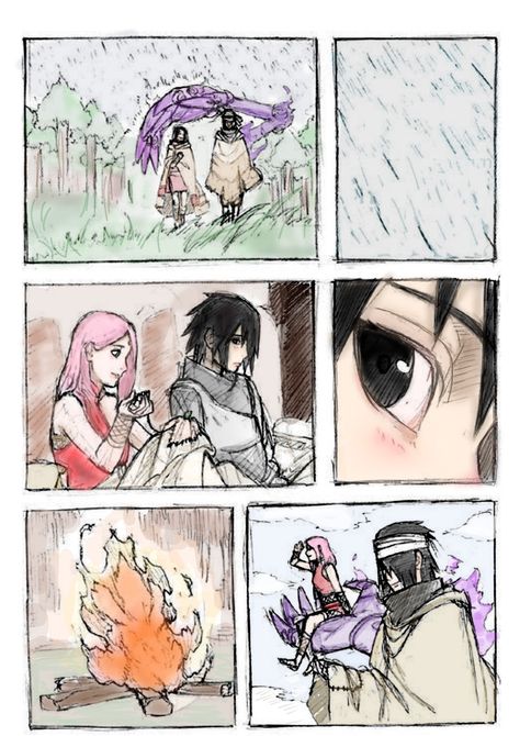 Sasuke And Sakura Manga, Sakura Sasuke, Sasuke X Sakura, Sakura X Sasuke, Sasuke The Last, Sasuke And Sakura, Sakura Manga Color, Sasuke X Sakura Genin, Sasuke Sakura Official Art