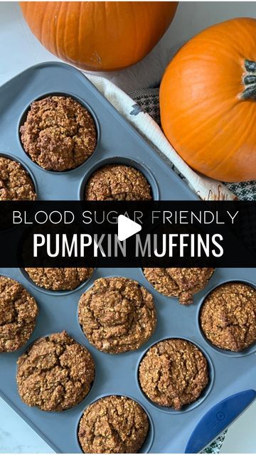 7,248 likes, 58 comments - milknhoneynutrition on September 14, 2024: "Blood sugar friendly pumpkin bread muffins!! Each muffin has 6g protein and 5g fiber 👍 1 15oz can pumpkin purée 3 large eggs beaten ¼ cup cooking oil 1 ½ tsp almond extract 1 ½ tsp vanilla extract 1 tsp apple cider vinegar 1 ½ cups almond flour 1 ½ cups rolled oats, use gluten free if needed ⅔ cup sugar, if you prefer a sweeter bread, increase this to 1 cup 1 tsp baking powder 1 tsp baking soda 2 tsp ground cinnamon ½ tsp g Chocolate Avocado Muffins, Pumpkin Bread Muffins, Low Glycemic Snacks, Low Sugar Yogurt, Avocado Muffins, Can Pumpkin, Lemon Ricotta Pancakes, Bread Muffins, Packaged Snacks