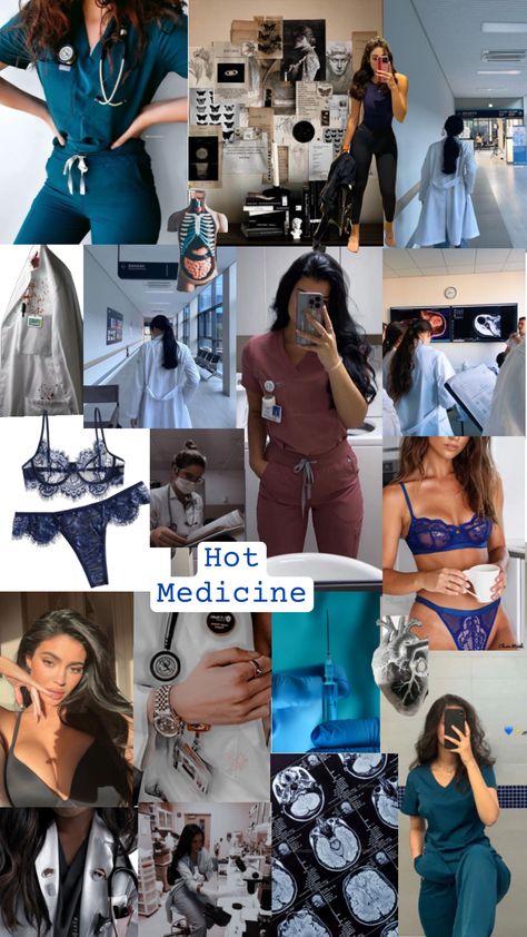 #medizin #hot #woman #doctor #mediciae #wallpaper #aesthetic Doctor Aesthetic, Fit Nurse, Woman Doctor, Stylish Scrubs, Nurse Aesthetic, Girls Foto, Nurse Art, Medical Wallpaper, Vision Board Wallpaper