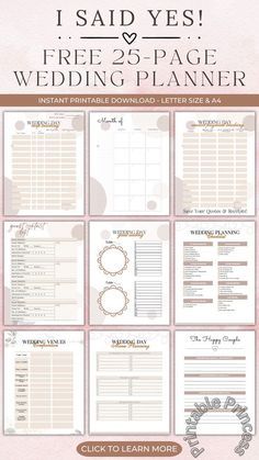 Plan your dream wedding stress-free with our FREE Wedding Planner Download! 🌸💍✨ 📥 Grab your copy today and get started on creating the perfect wedding day you've always imagined. 👉 How to access your FREE Wedding Planner: 1. Click Pin 2. Enter your email address 3. Check your inbox for instant download 4. Get ready to organize, budget, and plan your dream wedding effortlessly! 💕 #WeddingPlanning #FreeDownload #DreamWedding Wedding Planning Checklist Printable Binder Free, Wedding Planning Book Planners, Simple Wedding Planner, Wedding Planner Checklist Free Printable, Budget Wedding Planner, Wedding Planning Sheets, Wedding Planning Templates Free, Wedding Budget Planner Printable Free, Wedding Planning Checklist Printable Free