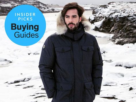 The best men's parkas you can buy for winter Mens Fashion Rugged Mountain, Military Style Parka With Adjustable Hood For Cold Weather, Winter Parka Men, Mens Winter Parka, Best Parka, Men’s Parka Jacket, Canada Goose Expedition Parka, Nylon Parka With Double-lined Hood For Cold Weather, Men Parka