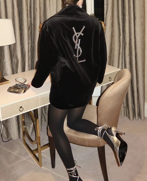 Ysl Aesthetic Vintage, Ysl Girl Aesthetic, Ysl Jacket, Ysl Clothes, Ysl Outfit, Saint Laurent Aesthetic, Sophie Suchan, Ysl Aesthetic, Visual Gallery