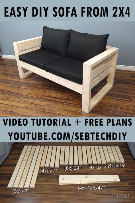 #gardeningforbeginners #gardeningtips #gardening #gardenideas Bench Mudroom, Diy Couch, Bench Ideas, Gardening Hacks, Dekorasi Kamar Tidur, Outdoor Furniture Plans, Diy Sofa, Diy Home Furniture, Mudroom Bench