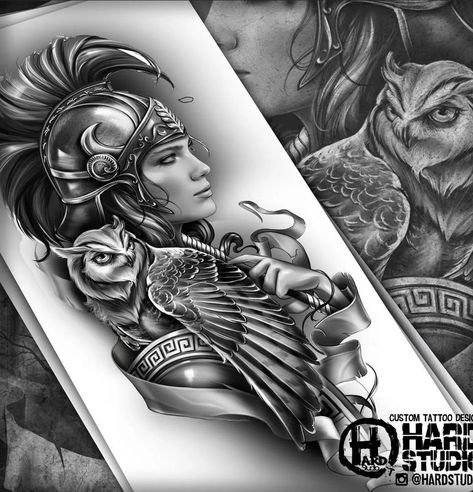 170+ Athena Tattoo Ideas for Females (2024) - TattoosBoyGirl Gorgeous Sleeve Tattoos For Women, Greek Mythology Leg Sleeve Women, Athena Leg Tattoo, Women Warriors Tattoo, Greek Goddess Tattoo Design, Greek Woman Tattoo, Viking Valkyrie Tattoo Design, Woman Warrior Tattoo Goddesses, Female Warrior Tattoo Goddesses