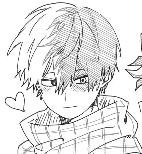 My Hero Academia Shouto, My Hero Academia Episodes, 영감을 주는 캐릭터, Book Art Drawings, Hero Academia Characters, My Hero Academia Manga, Anime Sketch, Cute Anime Guys, An Anime