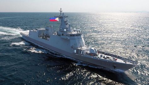 Philippine Navy Commissions its First Ever Missile Frigate BRP Jose Rizal - Naval News Senate Of The Philippines, Philippine Navy, Philippine Government, Philippine Houses, Jose Rizal, Subic Bay, Capital Ship, Tanks Military, Navy Ships