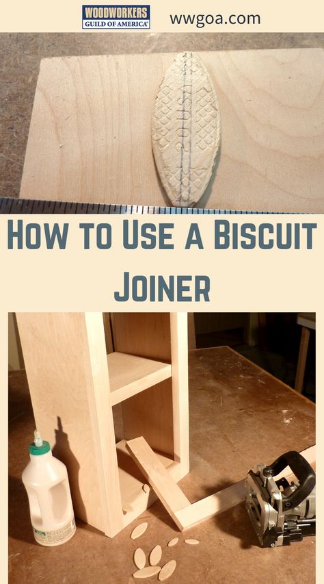 Biscuit Joiner, Woodworking Shop Plans, Woodworking Shop Layout, Woodworking Shop Projects, Woodworking Basics, Woodworking Joinery, Woodworking Joints, Woodworking Hand Tools, Wood Tools