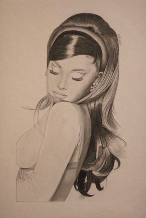 Ariana Grande Sketch, Ariana Drawing, Normal Drawing, City Iphone Wallpaper, Ariana Grande Drawings, Realistic Drawing, Ariana Grande Wallpaper, Celebrity Drawings, Book Art Drawings