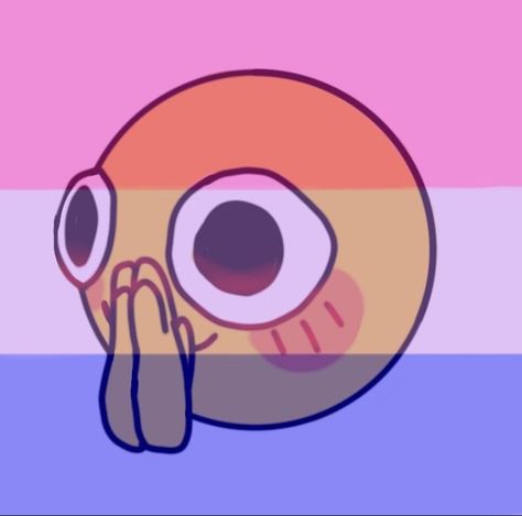 Bi Memes, Cursed Emojis, I Just Cant, Cursed Emoji, Bi Flag, Bi Panic, Lgbtq Funny, Emoji Art, Pride Flags