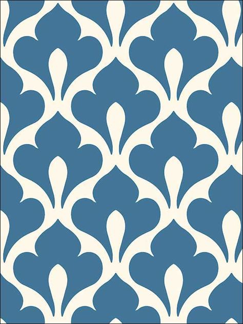 Wallpaper Online | Wallpaper, Borders, Wall Coverings by Wallpapers To Go Lis Wallpaper, Blue And White Wallpaper, W Wallpaper, Prussian Blue, Stencil Patterns, Damask Wallpaper, Wallpaper Pattern, Graphic Wallpaper, 3d Laser