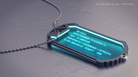 ArtStation - Sci Fi dog tag Dragon Tattoo Art, Dog Pack, Sci Fi Tech, Space Ship Concept Art, Funny Patches, Dnd Funny, Rave Gear, Cool New Gadgets, High Tech Gadgets