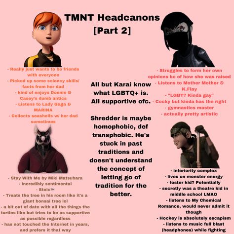 2012 Tmnt Headcanons, Rottmnt Headcanons, Tmnt Krang, Tmnt Headcanons, 2012 Tmnt, Teenage Turtles, Tmnt Characters, Turtle Tots, Ninja Turtles Funny