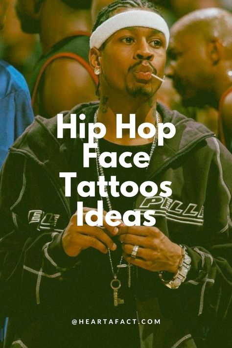 Rappers With Face Tattoos | Cool & Aesthetic Tattoo Ideas For Men Small Face Tattoo Ideas, Small Face Tattoo Men, Rapper Tattoos Ideas, Face Tattoo Ideas For Men, Face Tattoo Men, Small Face Tattoo, Cool Face Tattoos, Tattoo Designs Cute, Mens Face Tattoos