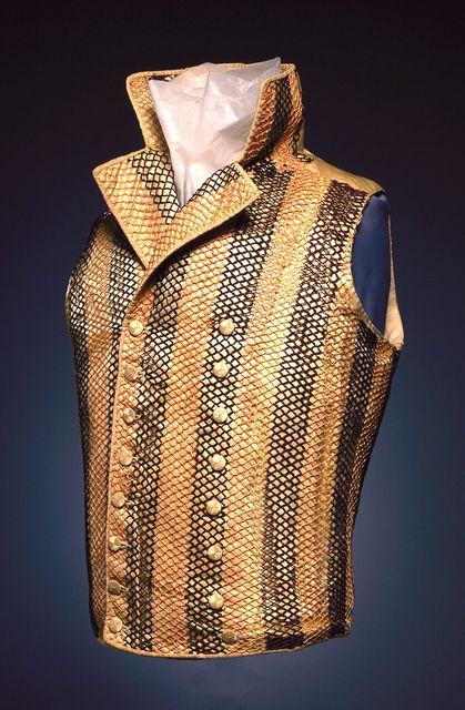 Waistcoat, ca. 1795 Regency Mens Fashion, 1790s Fashion, 18th Century Mens Fashion, 1700 Fashion, Men Waistcoat, 18th Century Dress, Peach And Cream, 18th Century Clothing, Regency Period