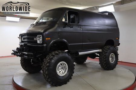 Dodge Van For Sale, Dodge Tradesman, Lifted Van, Jacked Up Chevy, Gmc Vans, Ford Suv, Dodge Van, 4x4 Van, Classic Vans