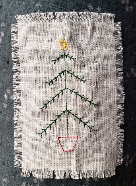 Christmas Tree Primitive Bean Stitch Embroidery Design Download for Embroidery Machine - Etsy Primitive Stitchery Christmas, Primitive Embroidery Patterns, Primitive Tree, Primitive Christmas Tree, Primitive Embroidery, Stitch Embroidery Design, Primitive Stitchery, Bean Stitch, Christmas Embroidery Patterns