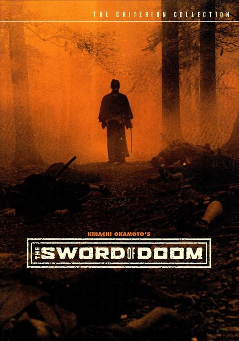 "The Sword of Doom". A film by Kinachi Okamoto starring Tatsuya Nakadai and Toshiro Minfune. A Toho film released in 1965. Restored by the Criterion Collection. Nakadai is the star as a Samurai sociopath on the path to madness. Doom Movie, Toshiro Mifune, Criterion Collection, The Criterion Collection, Japanese Film, Japanese Movies, Foreign Film, Movies 2019, Film Posters