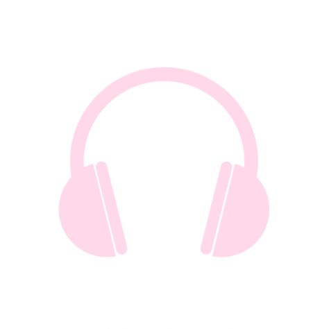 Pink Headphones Icon, Pink Headphones, Kawaii App, Jbl Headphones, Application Icon, Pink Icons, Pink Theme, Ios App Icon Design, Ios App Icon