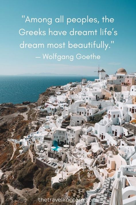 Greek Inspirational Quotes, Greece Quotes Travel, Facts About Greece, Greek Phrases Quotes, Greece Quotes, Greek Vacation, Greek Quotes, This Is Us Quotes, Travel Information