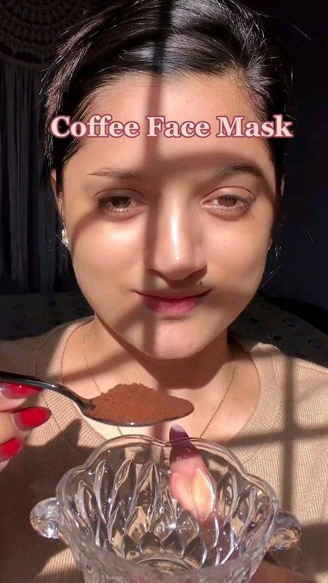 Coffee For Skin Face Masks, Face Mask Ideas Skin Care, Rice Face Mask For Glowing Skin, Coffee Face Pack For Glowing Skin, Detan Face Mask, Coffee Face Mask For Acne, Coffee Face Mask For Glowing Skin, Coffee Mask For Face, Face Pack For Glowing Skin Homemade