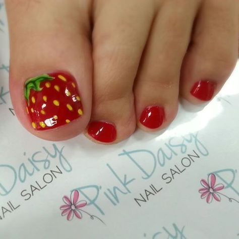 10 Ideas for Summer Toenail Art Cute Pedicures, Pretty Toe Nails, Cute Toe Nails, Summer Toe Nails, Pedicure Designs, Toe Nail Designs, Pedicure Nail Art, Toe Nail Art, Fancy Nails