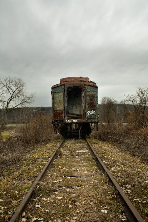 History and photos of the abandoned The Lion Gardiner, in Kingston, NY. Also known as DL&W Edison MU Abandoned Diner, Apocalypse Landscape, Dystopian Aesthetic, Apocalypse Aesthetic, Train Cars, Abandoned Train, Kingston Ny, Arte Alien, American Gothic