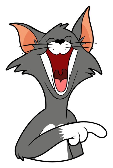 Tom and Jerry Laughing Tom Sticker. I wonder what made Tom's cat laugh like that? Perhaps Jerry's trick!?. Tom And Jerry Laughing, Jerry Laughing, Tom And Jerry Pictures, Tom And Jerry Wallpapers, Best Friend Wallpaper, Disney Characters Wallpaper, Tom And Jerry Cartoon, Tom Y Jerry, Looney Tunes Cartoons