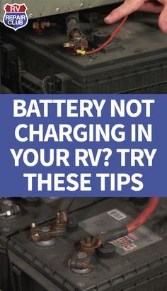 Rv Battery, Camper Repair, Camper Maintenance, Recondition Batteries, Rv Repair, Rv Camping Tips, Rv Maintenance, Travel Trailer Camping, Camper Life