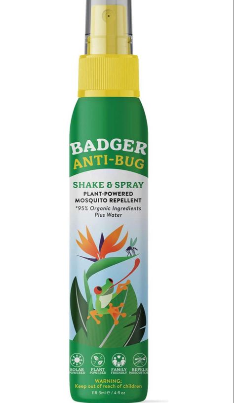 Badger Bug Spray, Organic Deet Free Mosquito Repellent with Citronella & Lemongrass, Natural Bug Spray for People, Family Friendly Bug Repellent, 4 fl oz. #amazonaffiliate Natural Bug Spray, Natural Mosquito Repellant, Bug Spray, Bug Repellent, Plant Powered, Mosquito Repellent, Insect Repellent, Emergency Kit, Best Diets