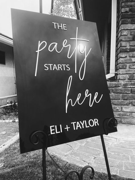 Engagement Party Welcome Sign, Party Welcome Sign, Engagement Party Decorations, Cloud 9, Engagement Party, Welcome Sign, Party Decorations