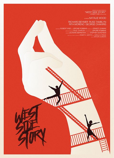 West Side Story - poster by Matt Needle Broadway Poster Design, Broadway Posters Vintage, Theater Play Poster Design, West Side Story Poster, Showcase Poster, West Side Story Movie, Broadway Poster, Musical Theatre Posters, Theatre Illustration