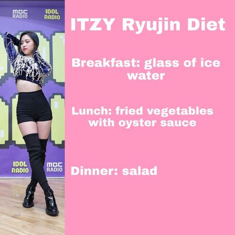 Ryujin Diet, Supermodel Diet, Kpop Workout, Asian Diet, Korean Diet, Summer Body Workout Plan, Motivasi Diet, Celebrity Diets, Resep Diet