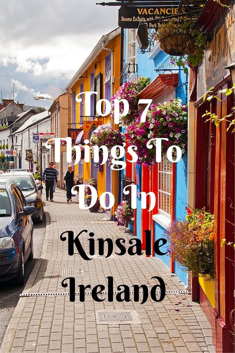 The best things to do in the lovely harbor town of Kinsale, Ireland! #travelireland #ireland #europetravel #kinsale Kinsale Ireland, Things To Do In Ireland, Ireland Road Trip, Ireland Itinerary, Irish Travellers, County Cork Ireland, Harbor Town, County Cork, Ireland Vacation