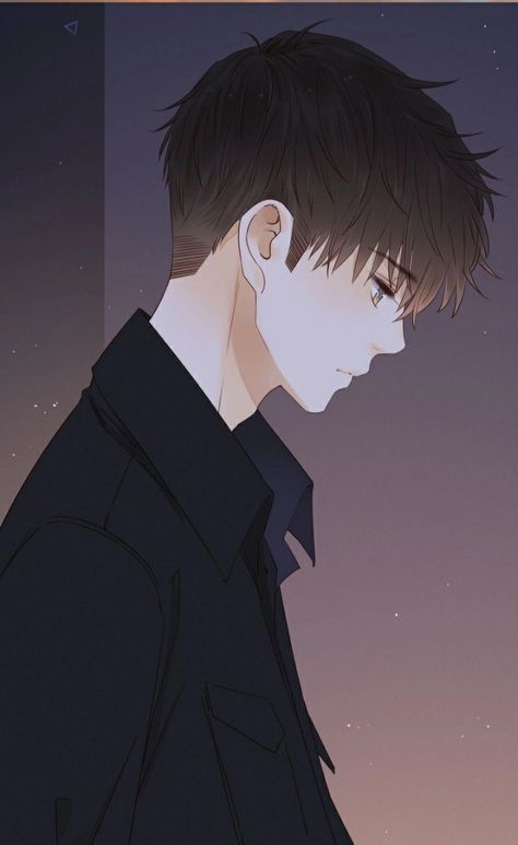 Side view/beauty/art/style/men Manhwa Profile, Anime Side View, Picture Boy, Side View Drawing, Anime Head, Boy Drawing, Anime Guys Shirtless, Mini Comic, Digital Art Anime