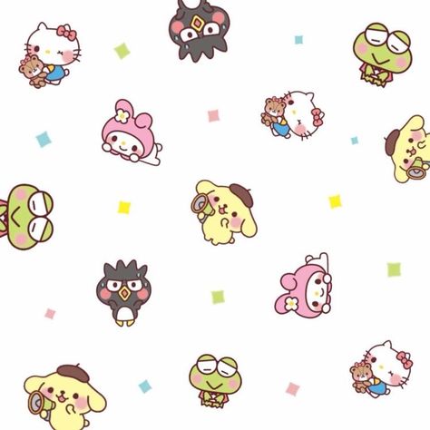 Sanrio Wallpapers, Hello Kitty Imagenes, Sanrio Wallpaper, Don't Be Shy, Hello Kitty Iphone Wallpaper, Twin Stars, Anime Canvas, Cute Patterns Wallpaper, Kitty Wallpaper