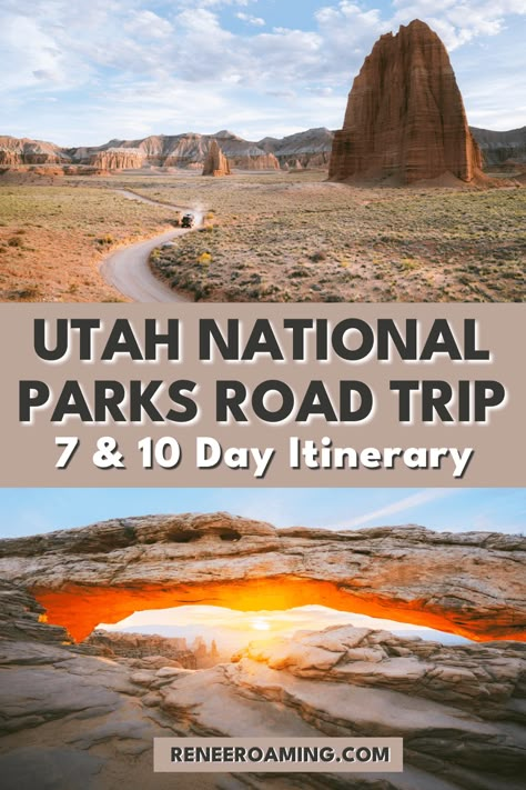 Road Trip Utah, Utah National Parks Road Trip, Utah Parks, Southwest Travel, National Parks Road Trip, Utah Trip, Utah Vacation, Visit Utah, Road Trip Camping