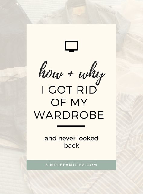 Live Simple, Build A Capsule Wardrobe, Project 333, Conscious Discipline, Capsule Wardrobe Minimalist, Mom Wardrobe, Wardrobe Capsule, Small Wardrobe, Organized Chaos