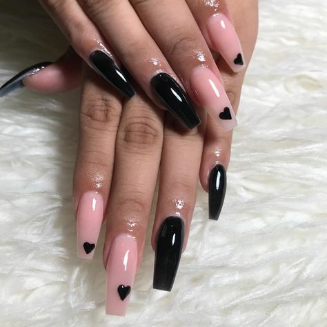 Xavier Wulf, Extension Nails, Aurora Nails, Black Acrylic Nails, Edgy Nails, Goth Nails, Coffin Nails Long, Acrylic Nails Coffin Short, Square Acrylic Nails