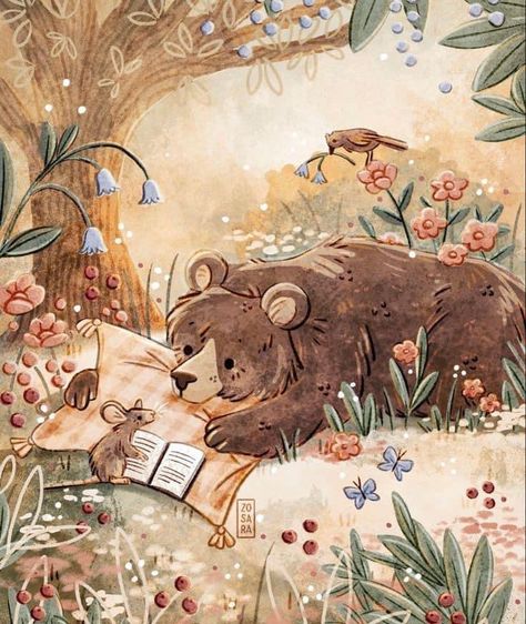 Storybook Art, Illustration Procreate, Arte Sketchbook, Fairytale Art, Dessin Adorable, Arte Fantasy, Dreamy Art, Woodland Creatures, Whimsical Art