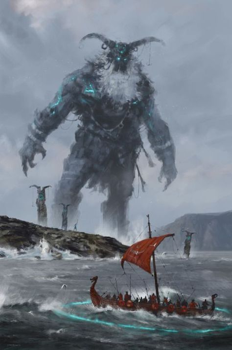 Roz'alski - O gigante dos mares estreitos, guardião do oeste e protetor das terras de Alkimanr, terras onde os homens não devem pisar... Jakub Rozalski, Art Watch, 다크 판타지, Fantasy Monster, Skyfall, Fantasy Concept Art, Arte Fantasy, 판타지 아트, Monster Art