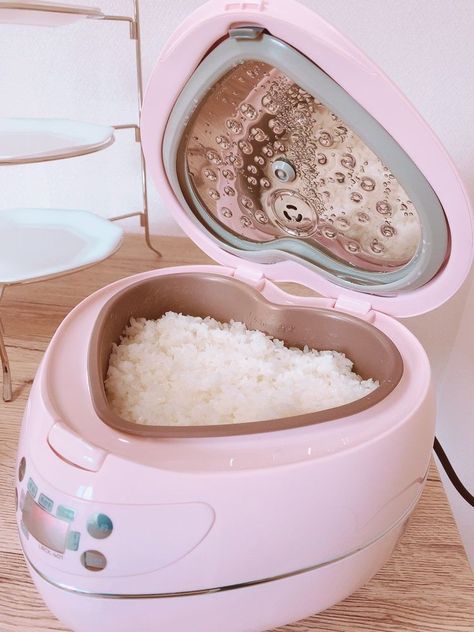 Desain Pantry, Cute House, Cute Kitchen, Pink Kitchen, Cute Room Decor, Dream House Decor, Rice Cooker, Kitchen Items, Kitchen Stuff