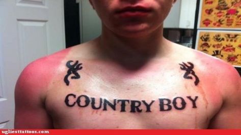 Country Boy Tattoos, Boy Tattoo Ideas, Country Tattoos, Cross Tattoos, Men Tattoos, Back Of Shoulder Tattoo, Shoulder Tattoos, Red Tattoos, Country Boy