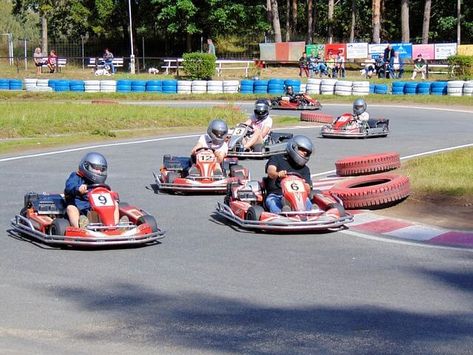 Go Karts For Sale, Go Karting, College Reunion, Go Kart Tracks, Bumper Cars, Go Kart Racing, Go Karts, Girly Movies, Kart Racing