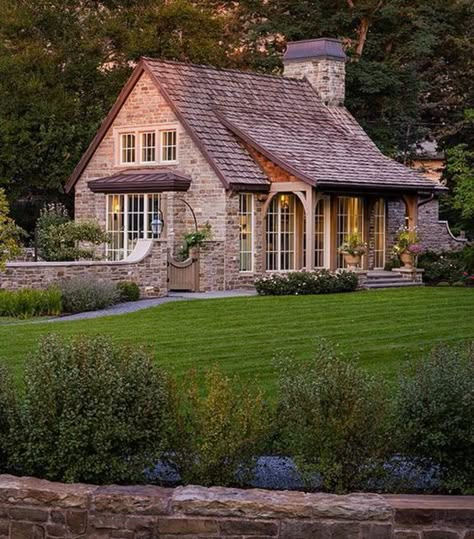 Cottage Roof, Stone Cottages, Cottage Exterior, Dream Cottage, Utah Photography, House Siding, The Rocky Mountains, Stone Cottage, Cottage House